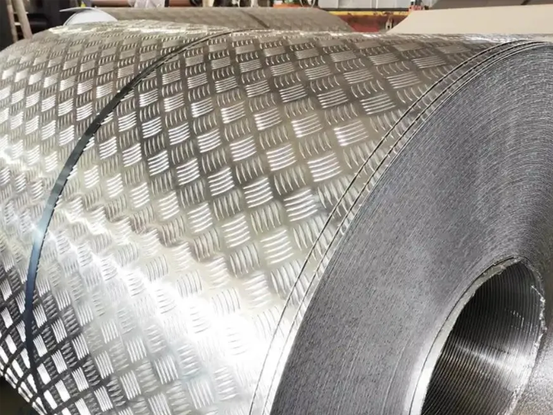 checkered steel coils