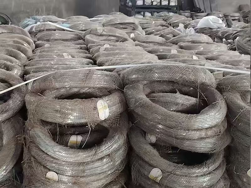 Plastic-lined Burlap Bag Galvanized steel wire