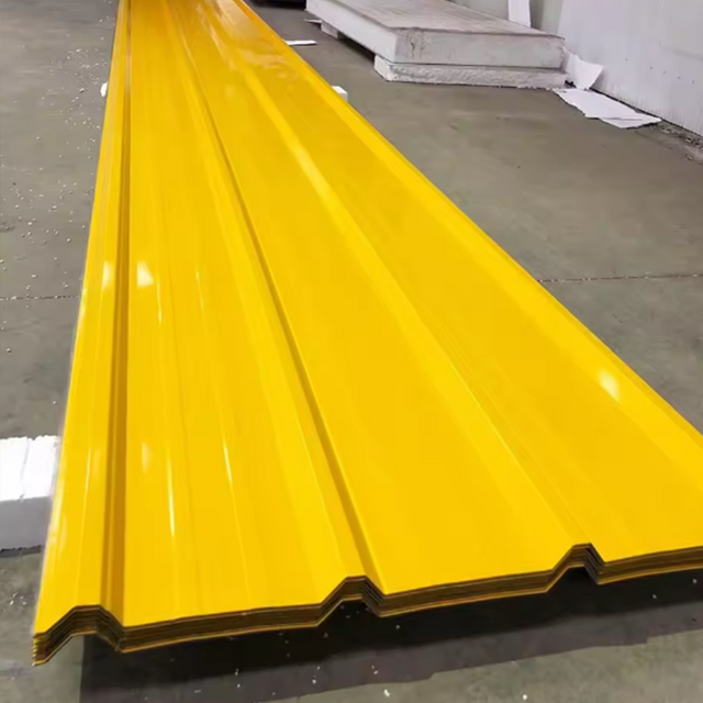 PE/PVDF Coated PPGI Corrugated Roofing Sheet