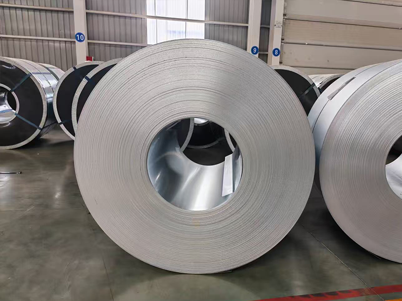 Actual photo of galvanized coil large coil