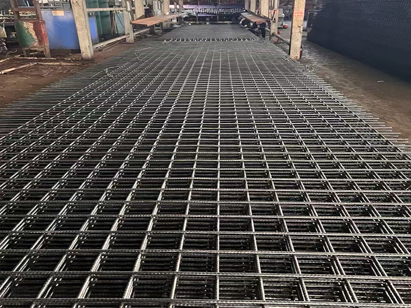 Rebar wire mesh deitail in factory