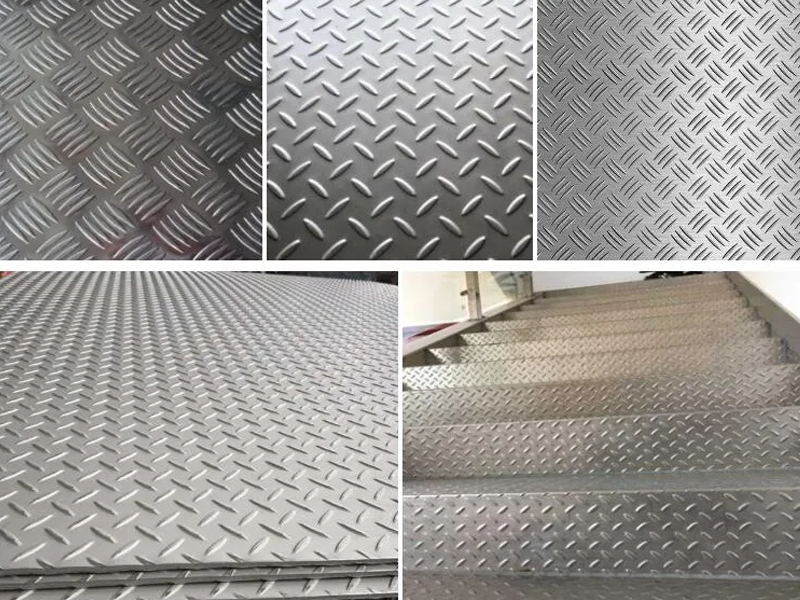 checkered plate surface