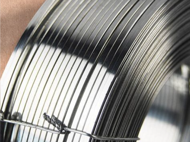 0.5mm X 2.0mm Galvanized Flat Wire