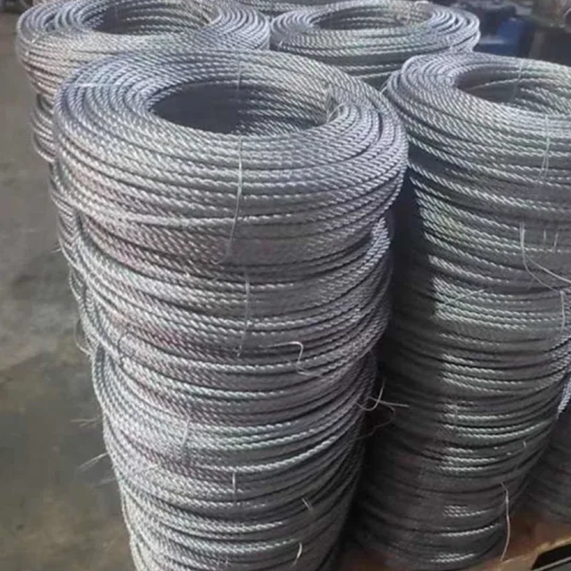6×19 Galvanized Steel Wire Rope