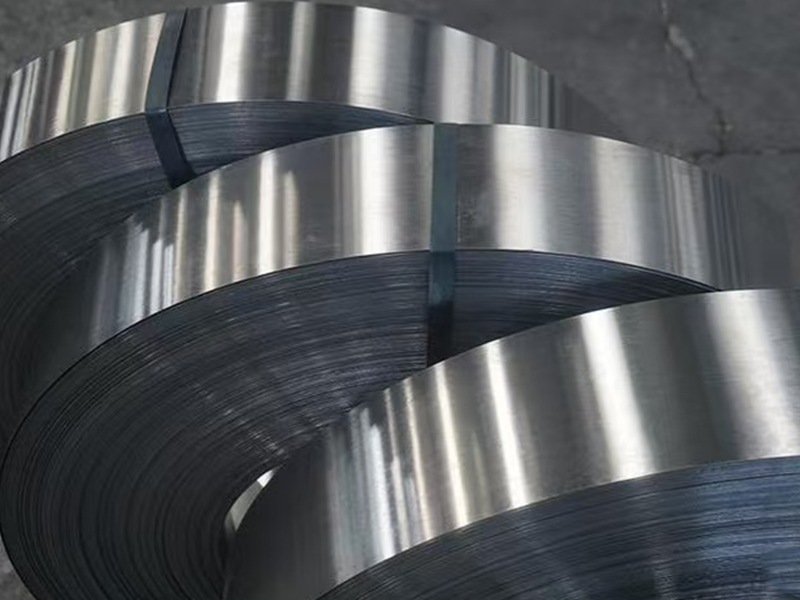 Galvanized steel strip coil detail