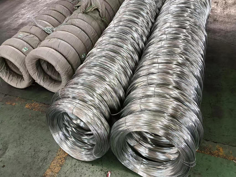 Galvanized steel wire stock