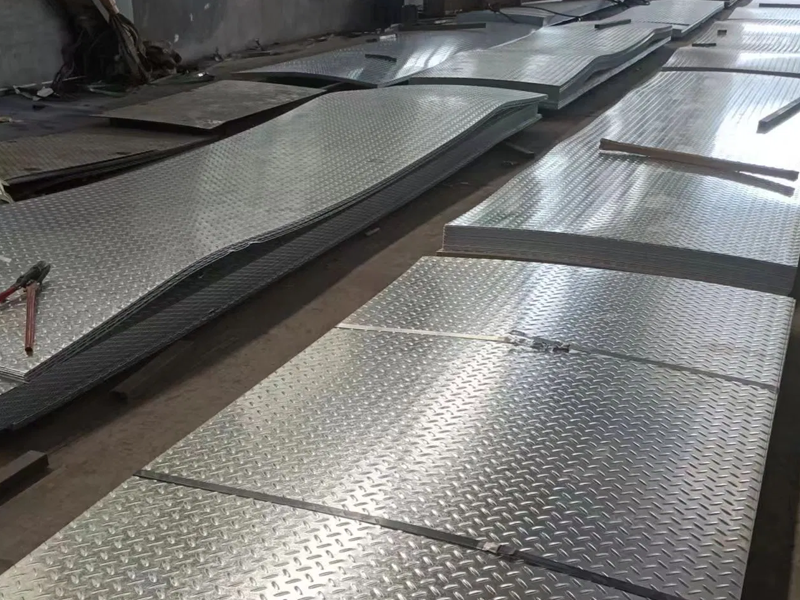 steel checkered sheets