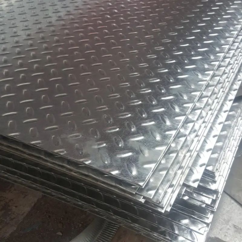 Anti-Slip Galvanized Steel Plate