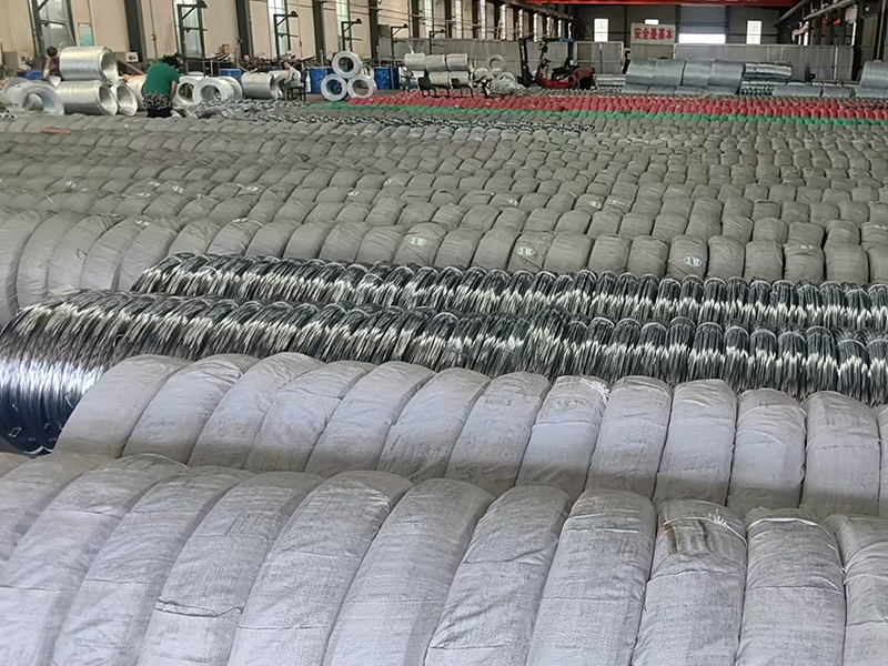 Galvanized steel wire stocks