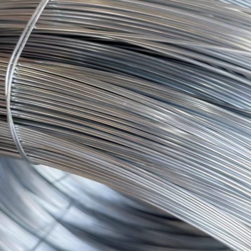 Galvanized elliptical steel wire detail photo