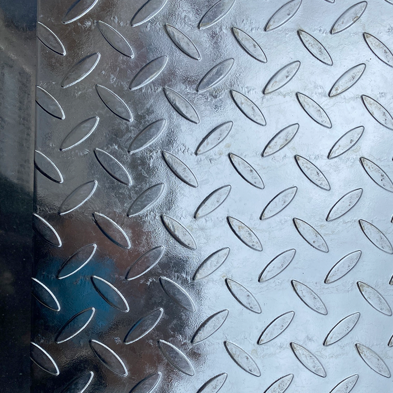 Anti-Slip Galvanized Steel Plate