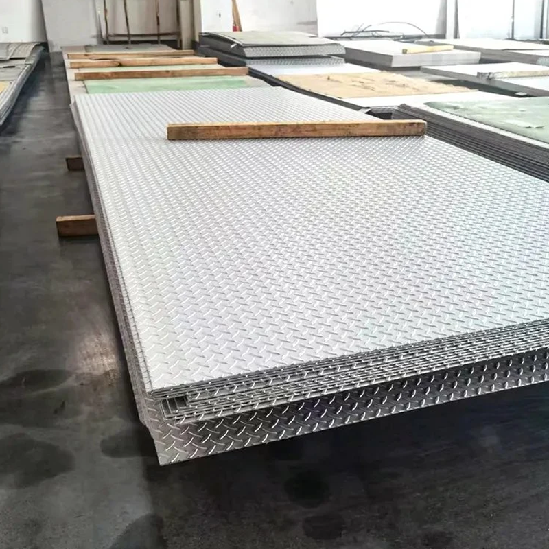 Anti-Slip Galvanized Steel Plate