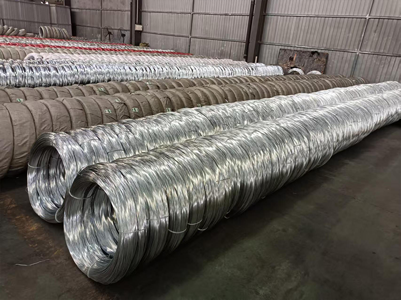 Galvanized elliptical steel wire stocks picture