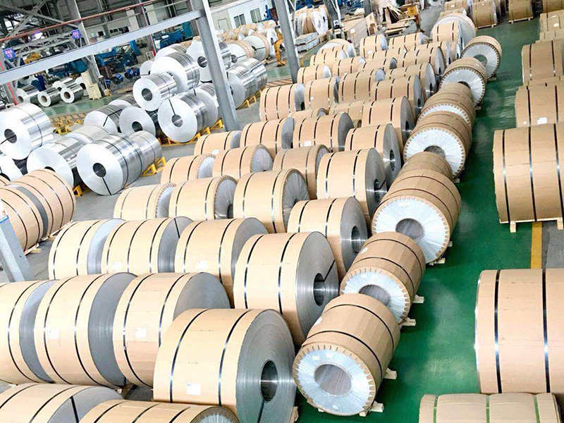 Aluminum coil package