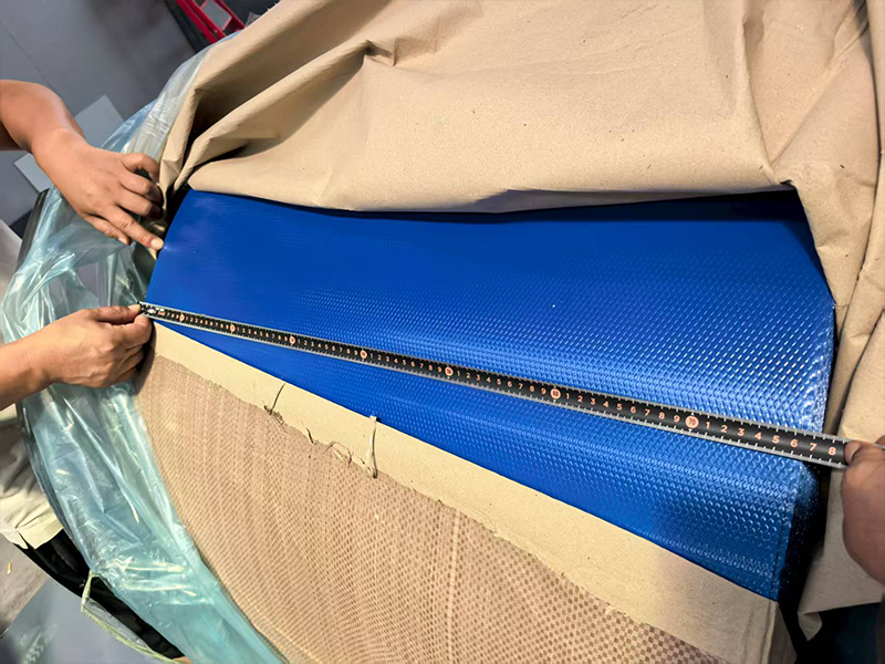 embossed steel coils thickness blue